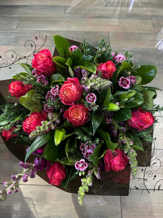 Premixed Flower bouquet long stem